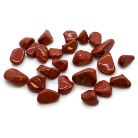 24x Mały Afrykański Kamień Naturalny - Czerwony Jaspis