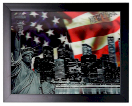 Obraz 3D 34x44 cm - Wakacje w Nowym Jorku