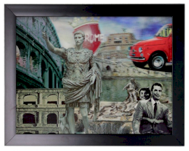 Obraz 3D 34x44 cm - Rzymskie Wakacje
