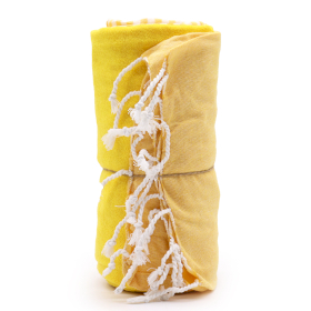 Żółte Plażowe Pareo/Ręcznik 100x180 cm