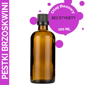 10x Olej Bazowy z Pestek Brzoskwini 100 ml - BEZ ETYKIETY