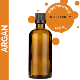 10x Olej Bazowy Arganowy 100 ml - BEZ ETYKIETY