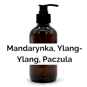 4x Mydło 250 ml - Mandarynka, Ylang-ylang i Paczula - BEZ ETYKIETY