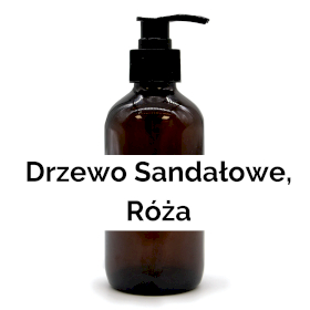 4x Mydło 250 ml - Drzewo Sandałowe i Róża - BEZ ETYKIETY