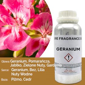 Olejek Zapachowy Czysty 500 ml - Geranium