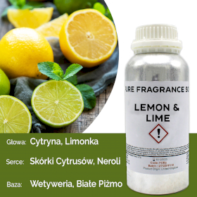 Olejek Zapachowy Czysty 500 ml - Cytryna i Limonka