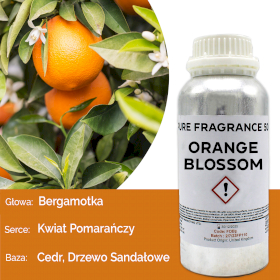 Olejek Zapachowy Czysty 500 ml - Kwiat Pomarańczy