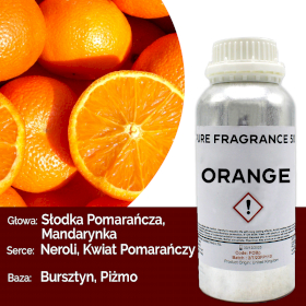 Olejek Zapachowy Czysty 500 ml - Pomarańcza