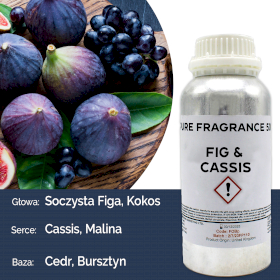 Olejek Zapachowy Czysty 500 ml - Figa i Cassis