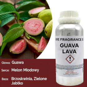 Olejek Zapachowy Czysty 500 ml - Guawa Lava