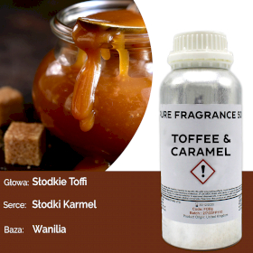 Olejek Zapachowy Czysty 500 ml - Toffi i Karmel