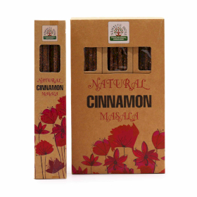 12x Naturalne Botaniczne Kadzidełka Masala - Cynamon