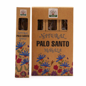 12x Naturalne Botaniczne Kadzidełka Masala - Palo Santo