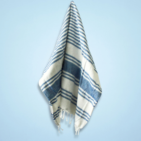 Ręcznik Spa Hammam - Niebieski - 90x170 cm