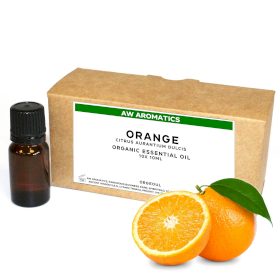 10x Olejek Eteryczny Organiczny 10 ml - Pomarańcza - BEZ ETYKIETY