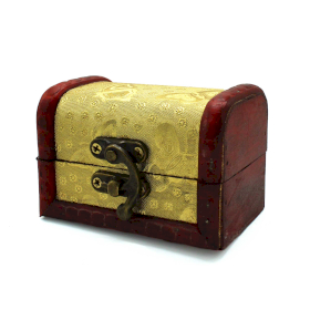 6x Mini Pudełko Kolonialne - Złote