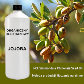 Organiczny Olej Bazowy Jojoba 1 litr