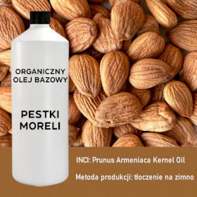 Organiczny Olej Bazowy z Pestek Moreli 1 litr