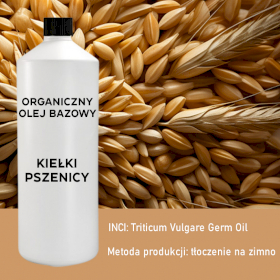 Organiczny Olej Bazowy z Kiełków Pszenicy 1 litr