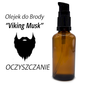 10x Olejek do Brody 50 ml - Viking Musk - BEZ ETYKIETY