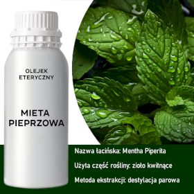 Olejek Eteryczny 0.5 kg - Mięta Pieprzowa