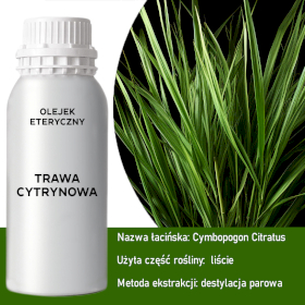 Olejek Eteryczny 0.5 kg - Trawa Cytrynowa