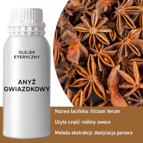 Olejek Eteryczny 0.5 kg - Anyż Gwiazdkowy