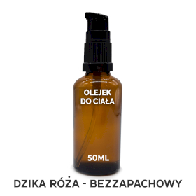 10x Organiczny Olejek Do Ciała 50 ml - Bezzapachowy - BEZ ETYKIETY