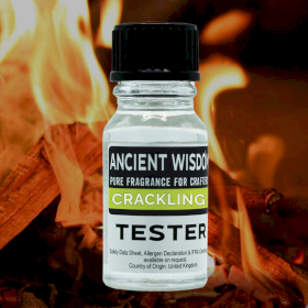 10 ml Tester Olejku Zapachowego - Trzaskające Płonące Drewno