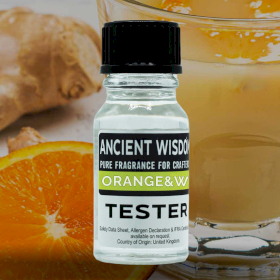 10 ml Tester Olejku Zapachowego - Pomarańcza i Ciepły Imbir