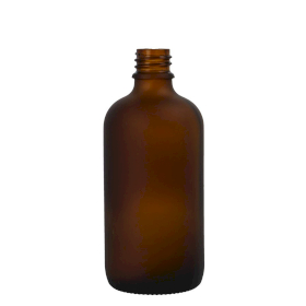 88x 50 ml Butelka z Brązowego Mrożonego Szkła - Bez Zakrętki