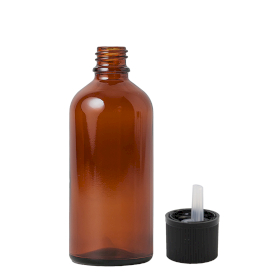 88x 50 ml Butelka Brązowa z Zakrętką Push-Off i Zakraplaczem