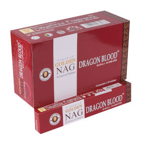 12x Kadzidełka Golden Nag 15 g - Smocza Krew