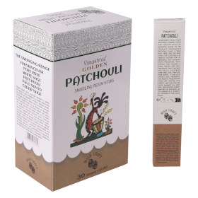 12x Żywice Rytualne na Patyczkach Golden - Paczula