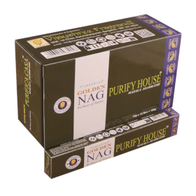 12x Kadzidełka Golden Nag 15 g - Oczyszczanie Domu