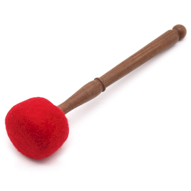 Bardzo Duża Filcowa Pałka do Gongu - 30 cm