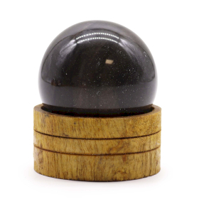 Kula z Agatu Oceanicznego 50 mm na Podstawce