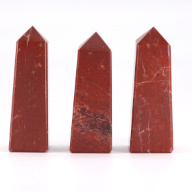 3x Obelisk z Czerwonego Jaspisu