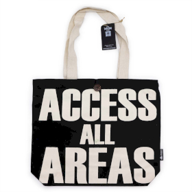 Kultowa Torba Tote Klasyczna - ACCESS ALL AREAS - Czarna