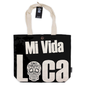 Kultowa Torba Tote Klasyczna - Mi Vida Loca - Czarna