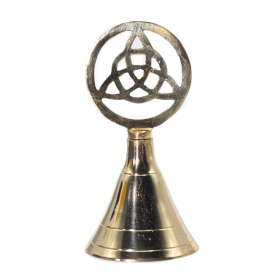 4x Dzwonek Mosiężny Ołtarzowy - Triquetra