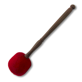 Bardzo Duża Filcowa Pałka do Gongu - 34 cm