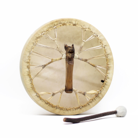 Bęben Szamański Duch Smoka z Pałeczką 40 cm - Dostrajalny