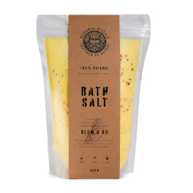 3x Greenman Rituals Sól do Kąpieli Epsom Witamina C i Mandarynka - Blask na Start