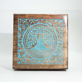 Ekstra Duże Pudełko - Budda Drzewo Bodi