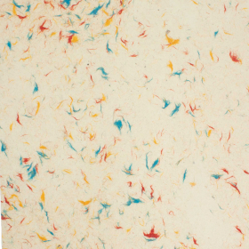 Zestaw 20 Papierów Lokta A4 do Rękodzieła/Pakowania - Kwiatowa Bawełna Mix