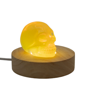 3x Okrągła Podstawka LED 8 cm - USB - Ciepłe/Zimne/Dzienne Światło