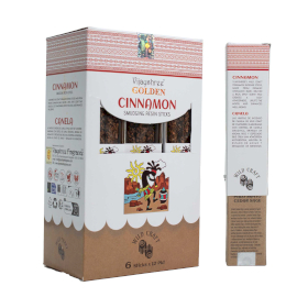 12x Żywice Rytualne na Patyczkach Golden - Cynamon