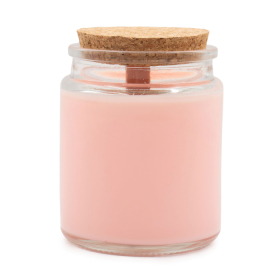 6x Sojowa Świeca z Drewnianym Knotem - Jaśminowa Polana - BEZ ETYKIETY