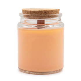 6x Sojowa Świeca z Drewnianym Knotem - Leśna Energia - BEZ ETYKIETY